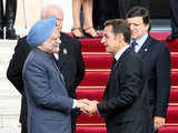 Manmohan Singh in France