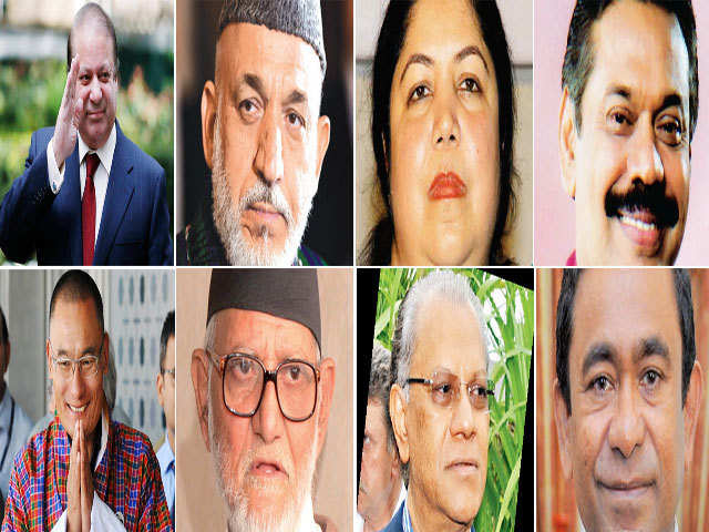 8 special invitees on Narendra Modi's guest list - 8 special invitees