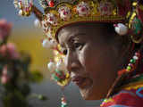 A devotee of the Chinese Shrine Jui