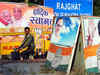 Congress-BJP banner war at Rajghat over Narendra Modi's visit