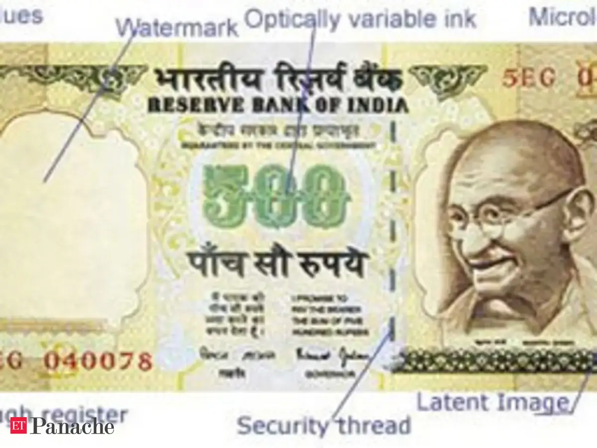 How to identify a bonafide currency note - | The Economic Times