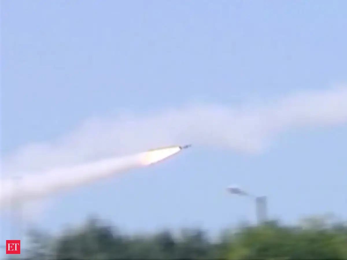 DRDO Video: Akash supersonic missile intercept moving target in ripple ...