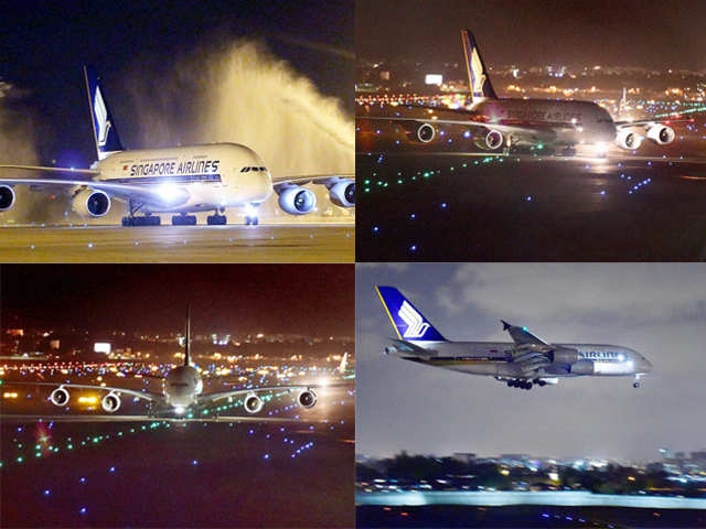 Big Bird: Airbus A-380 marks maiden visit to India