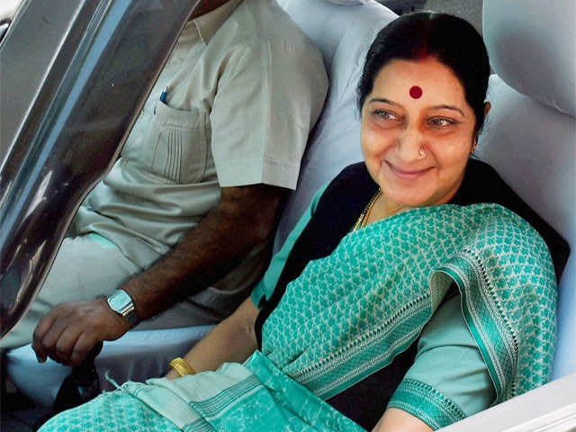 External Affairs Minister Sushma Swaraj