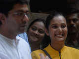 Jet Airways employees with Raj Thackeray