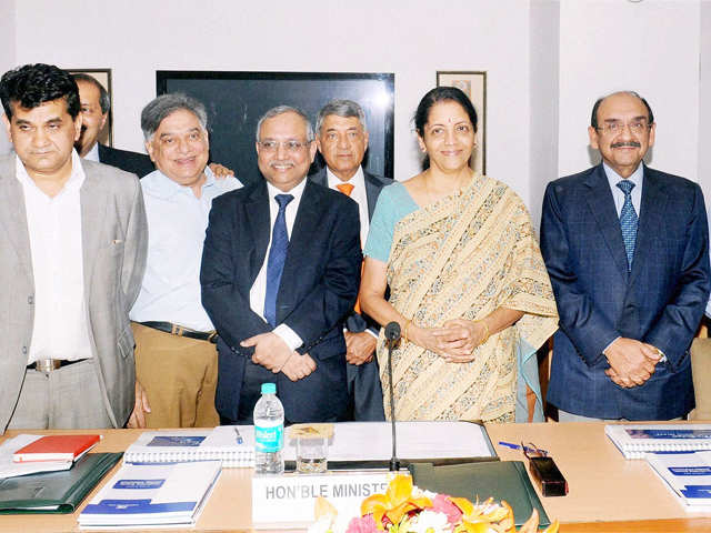 Nirmala Sitharaman with CII members