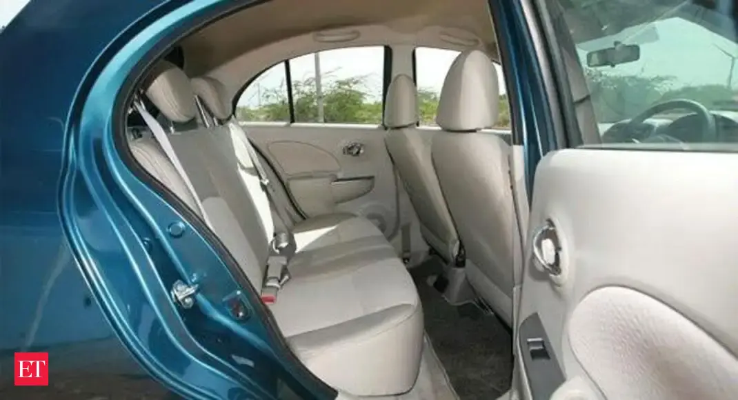 Seat belts for rear seat passengers not mandatory in Kerala Nissan