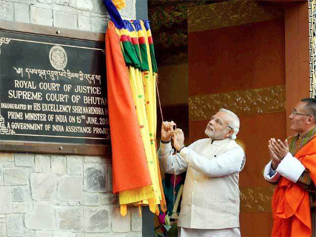 Modi inaugurates Supreme Court of Bhutan