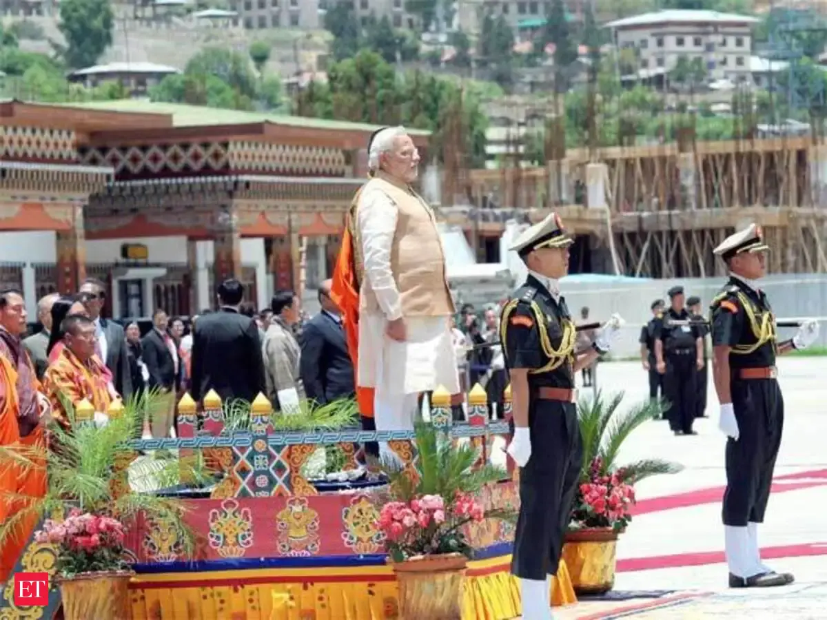 Modi at Royal Palace in Thimphu - Choicest images from PM Narendra Modi ...