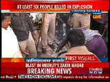 Blast in Meerut