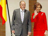 King Juan Carlos and Queen Sofia of Spain