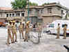 Barricades put up between Andhra Pradesh and Telangana admin blocks in Hyderabad