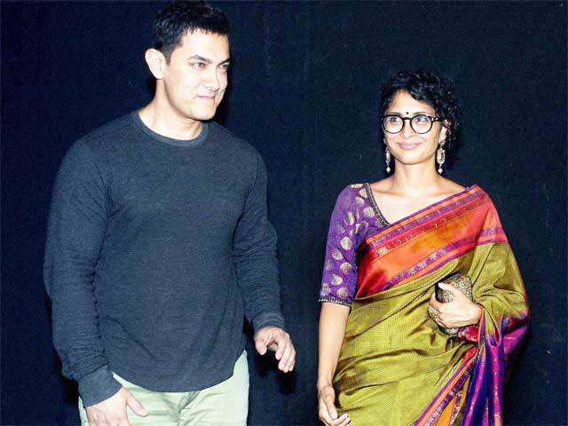 Aamir Khan with Kiran Rao