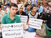 DU B.Tech students stage protest outside UGC office
