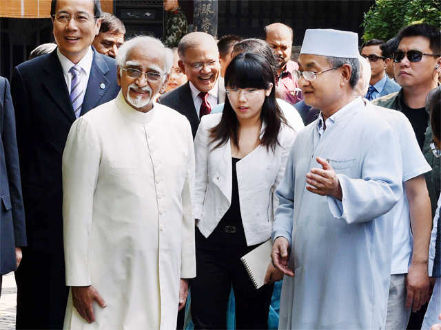 At the Great Mosque in Xian