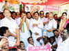 Tamil Nadu Congress workers stage protest against rail fare hike