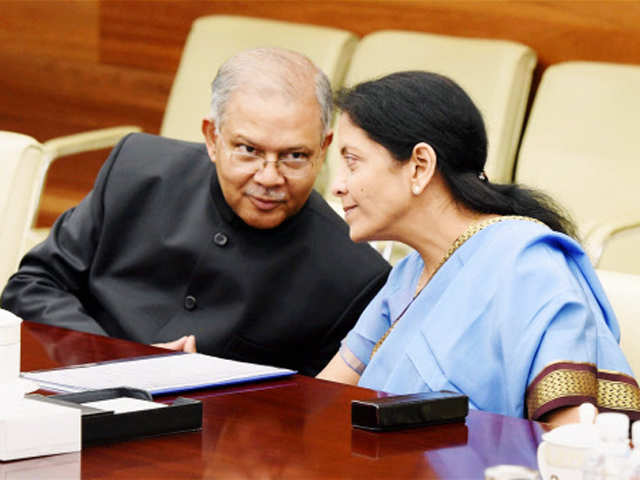 Nirmala Sitharaman with Ambassador Ashok Kantha