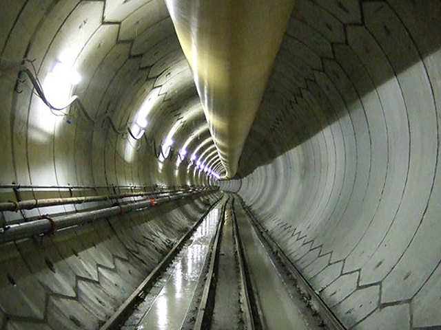 14.75 km tunnel