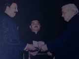 ATS chief being honoured by former PM Atal Bihari Vajpayee