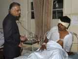 Shivraj Patil visits hospital