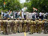 Congress leaders try to gherao Parliament; stopped by police