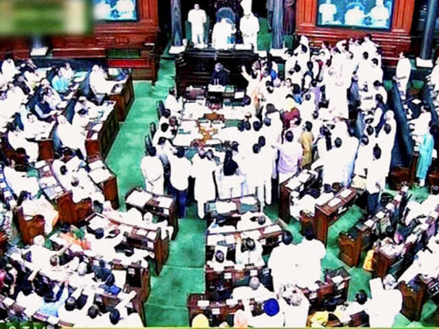 Lok Sabha protests