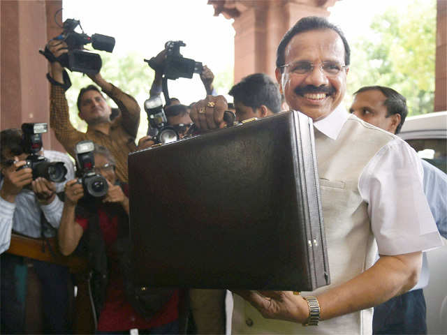 Railway minister DV Sadananda Gowda