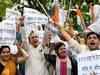 Rail Budget 2014: Congress workers protest against Rail Budget