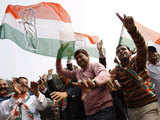 Congress celebrates victory in Delhi