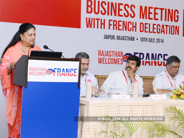 Roundtable conference  by business delegation from France