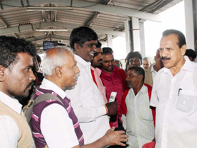 Gowda's surprise visit