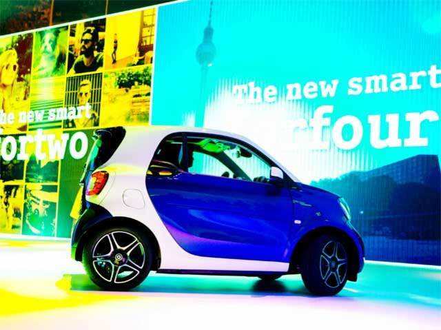 Daimler's new Smart ForTwo car