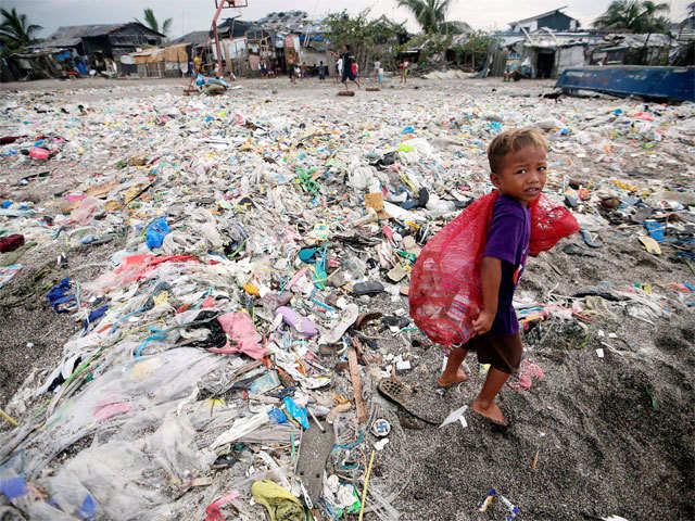 Typhoon Rammasun in Manila, Philippines