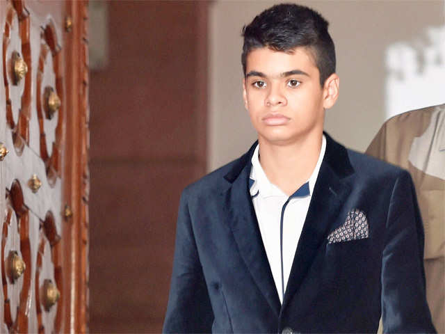 Priyanka Vadra's son visits Parliament House