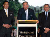 Ratan Tata, R K Krishna Kumar and Raymond Brickson