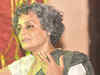 Protesters send Mahatma Gandhi's biography to Arundhati Roy