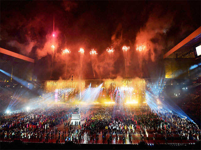 Centrepiece of opening ceremony, produced by global specialists
