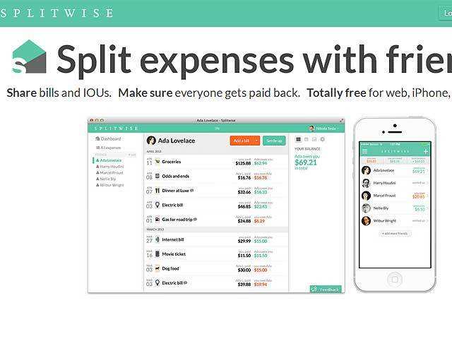 Splitwise - New App To Split Bills & Share Expenses in Real Time