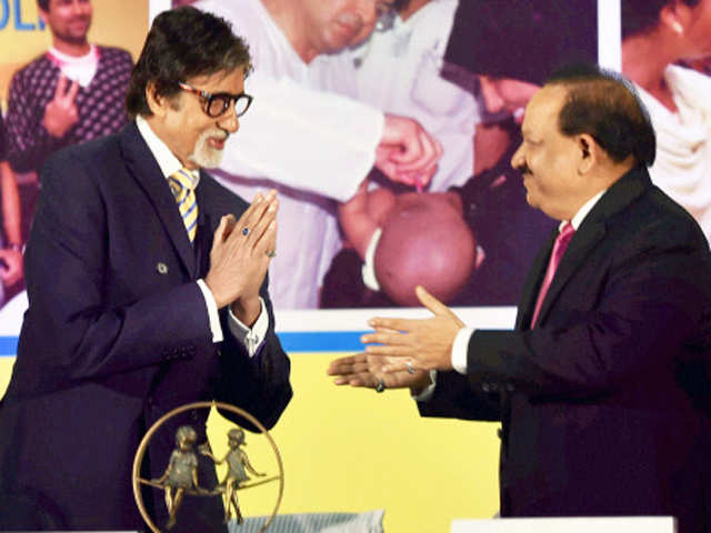 Harsh Vardhan at UNICEF celebrates a 'Polio Free India'