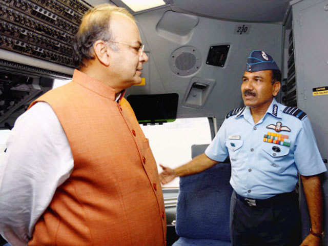 Air Chief Marshal briefs Defence Minister