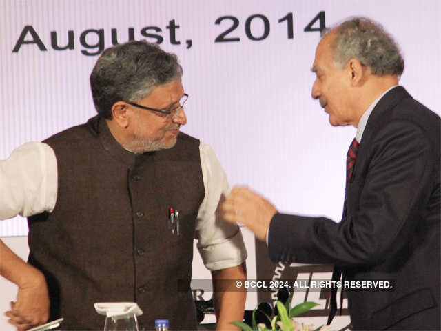 Sushil Modi and Arun Shourie