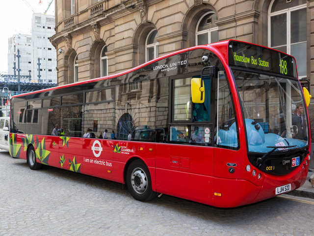 Optare's MetroCity electric buses in London