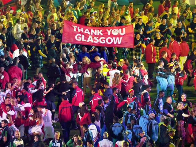 CWG 2014 closing ceremony