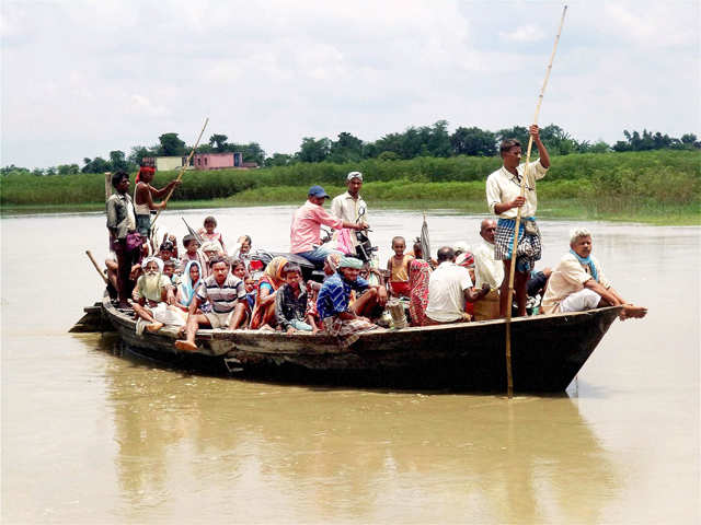 Flood in Saharsa