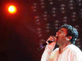 Rahman perfoming at live concert, 'Changing Notes'