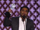 Rahman accepts award at 14th Annual Critics' Choice Awards