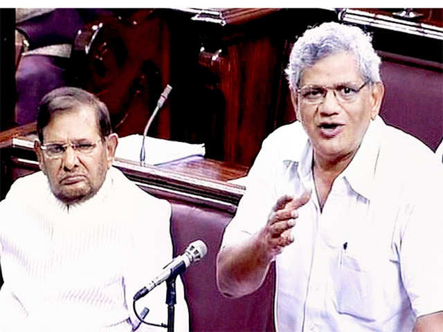 Sitaram Yechury speaks in Rajya Sabha