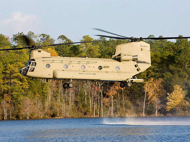 More about Chinook helicopters