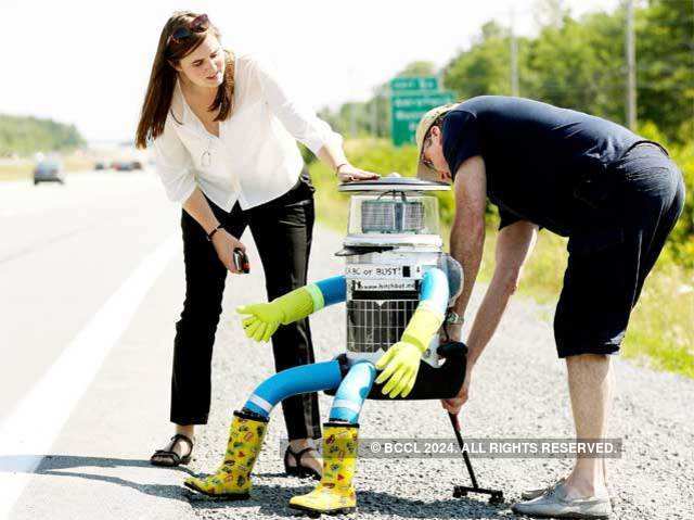 Twists and turns in hitchBOT's journey