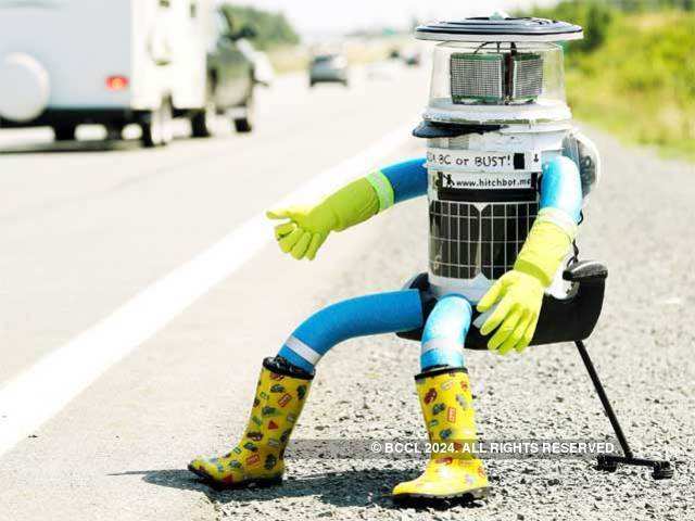 hitchBOT: A talking robot made from household odds